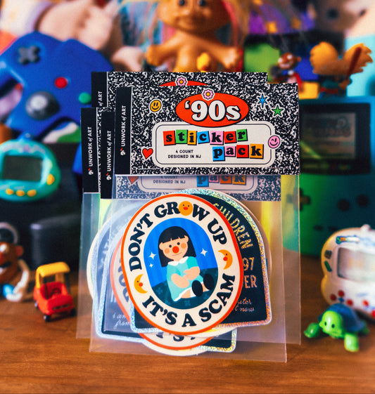 '90s Nostalgia Sticker Pack