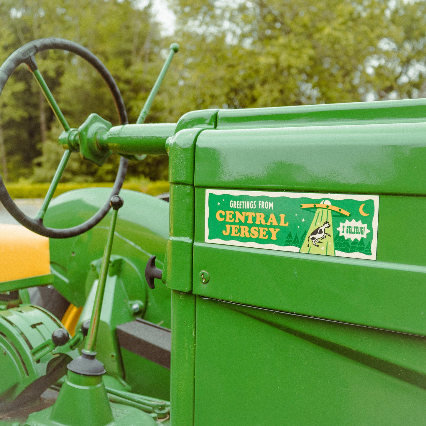 Central Jersey Car Magnet