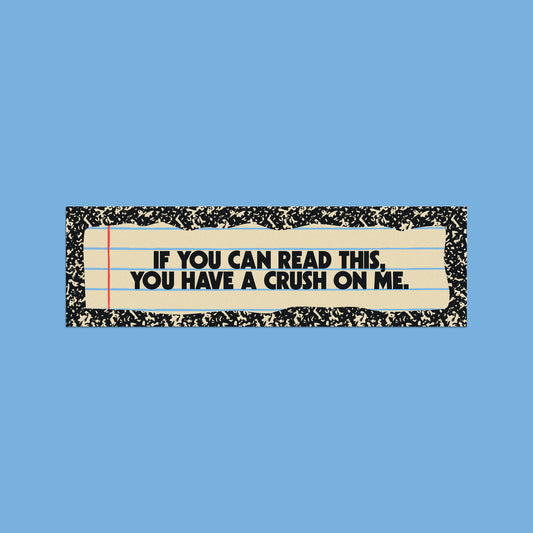 Crush On Me Car Magnet