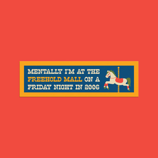 Freehold Mall Car Magnet