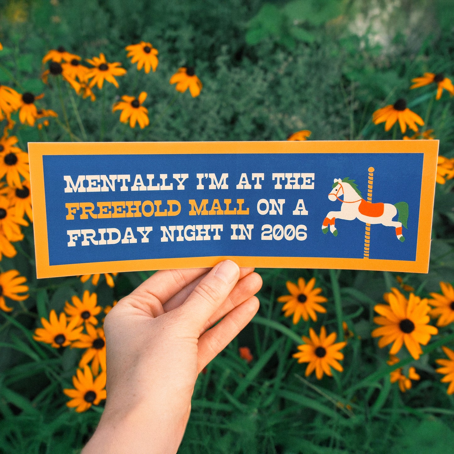 Freehold Mall Bumper Sticker