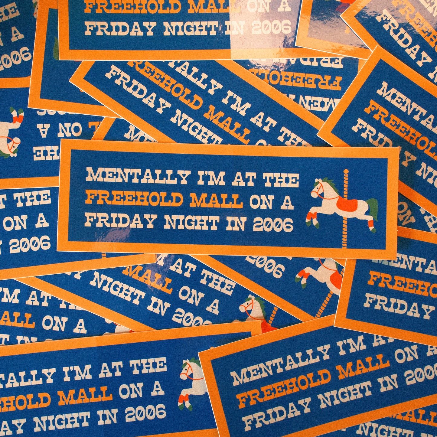 Freehold Mall Bumper Sticker