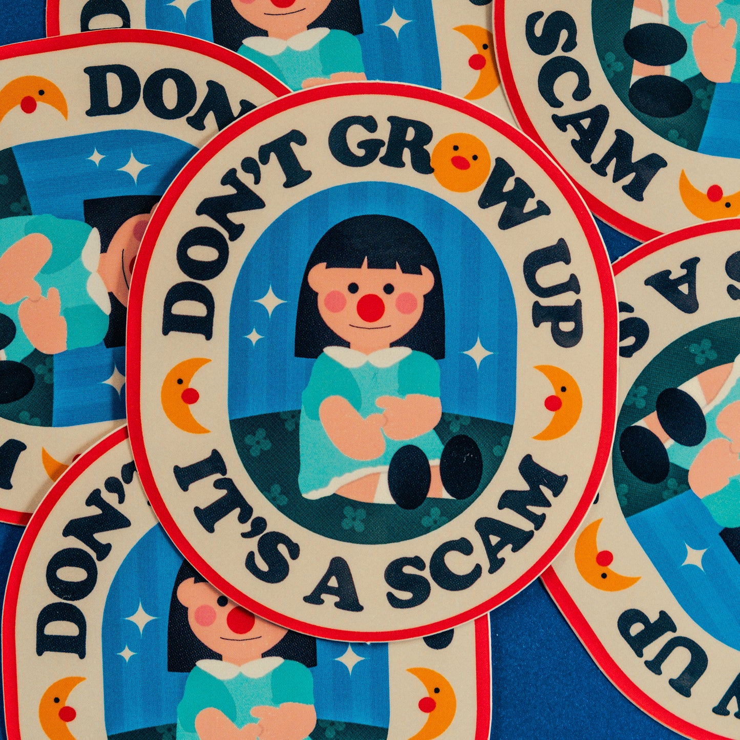 Don't Grow Up Molly Sticker