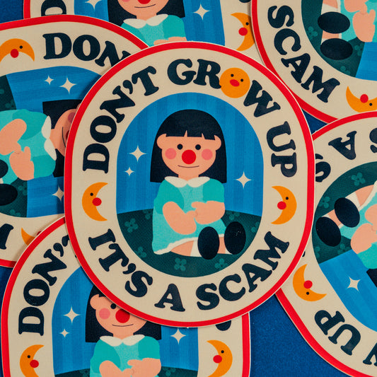 Don't Grow Up Molly Sticker