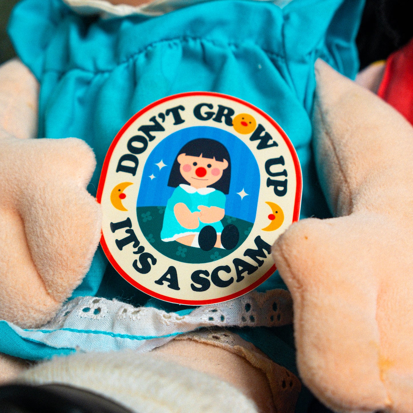 Don't Grow Up Molly Sticker