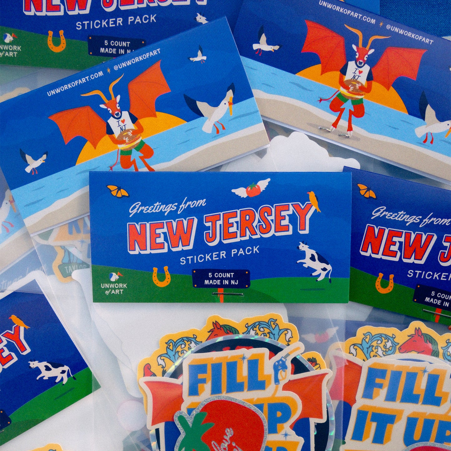 New Jersey Sticker Pack