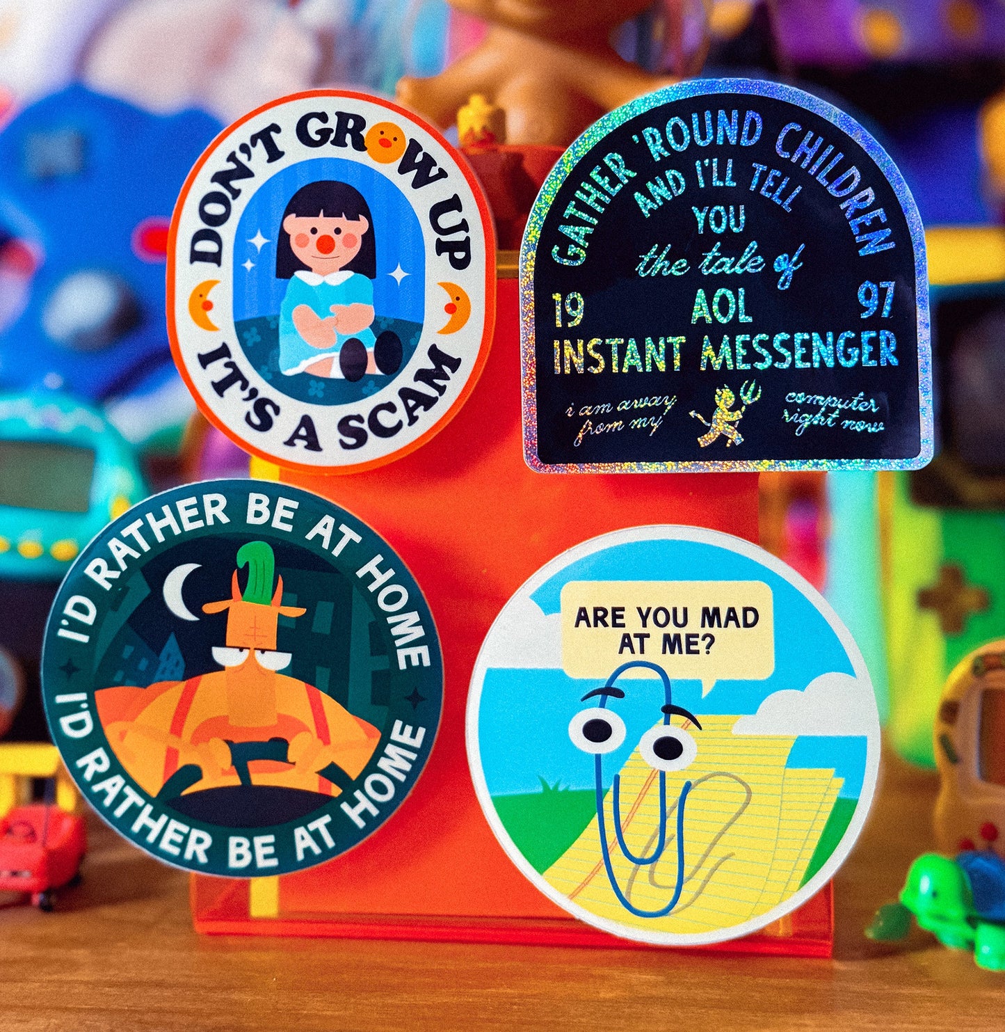 '90s Nostalgia Sticker Pack