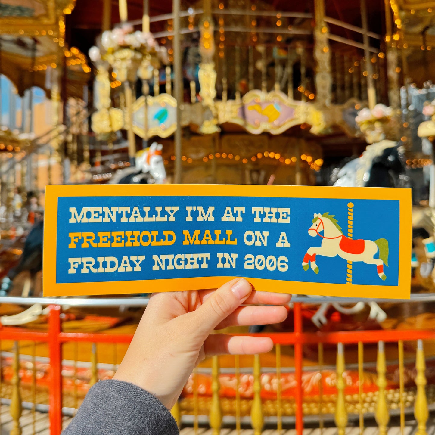 Freehold Mall Car Magnet