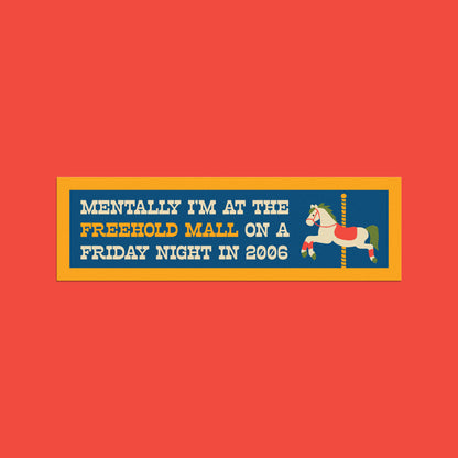 Freehold Mall Car Magnet