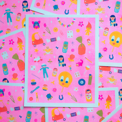 '90s Trinkets 8x10 Print