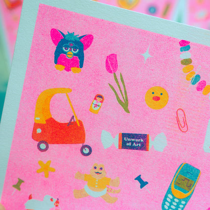 '90s Trinkets 8x10 Print