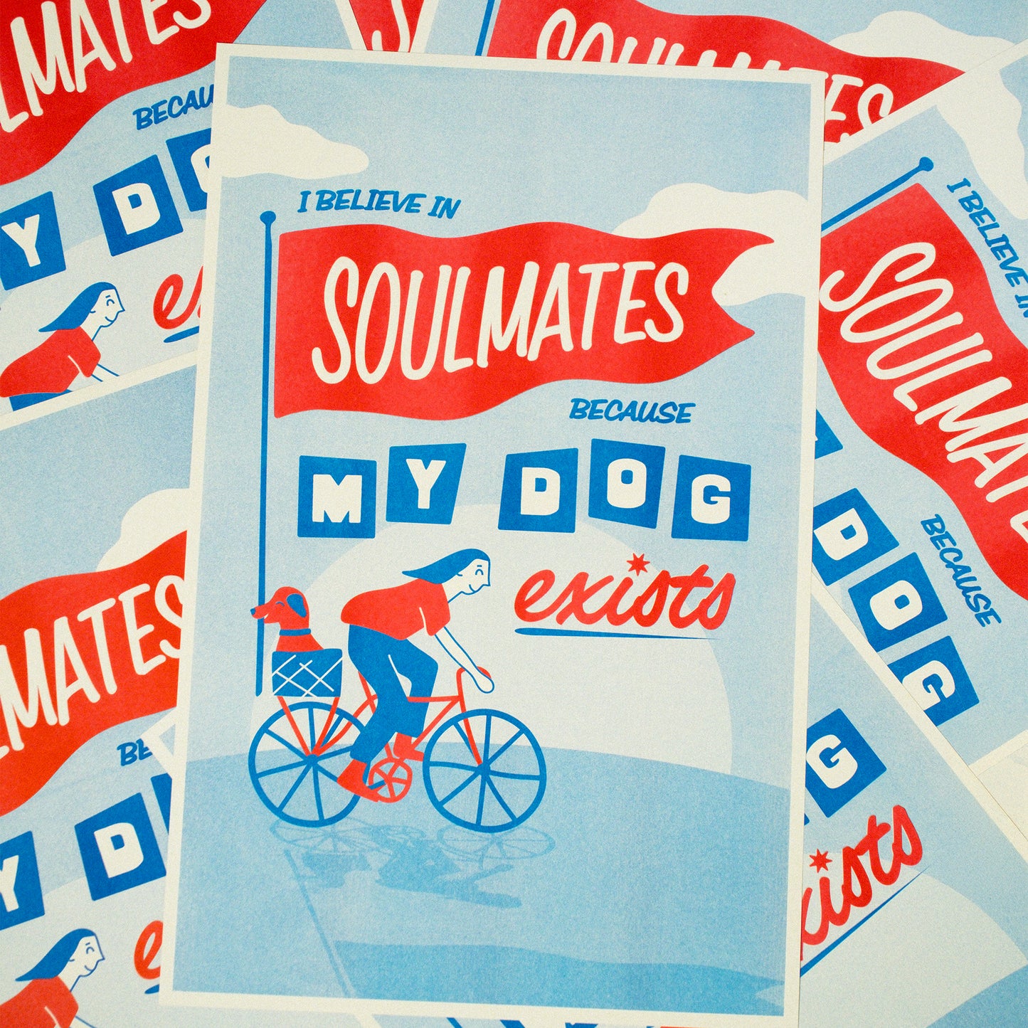 Dog Soulmate 11x17 Print