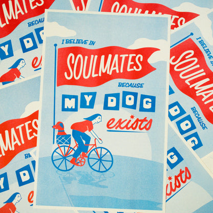 Dog Soulmate 11x17 Print
