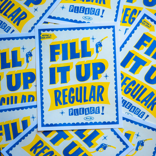 Fill It Up 8x10 Print