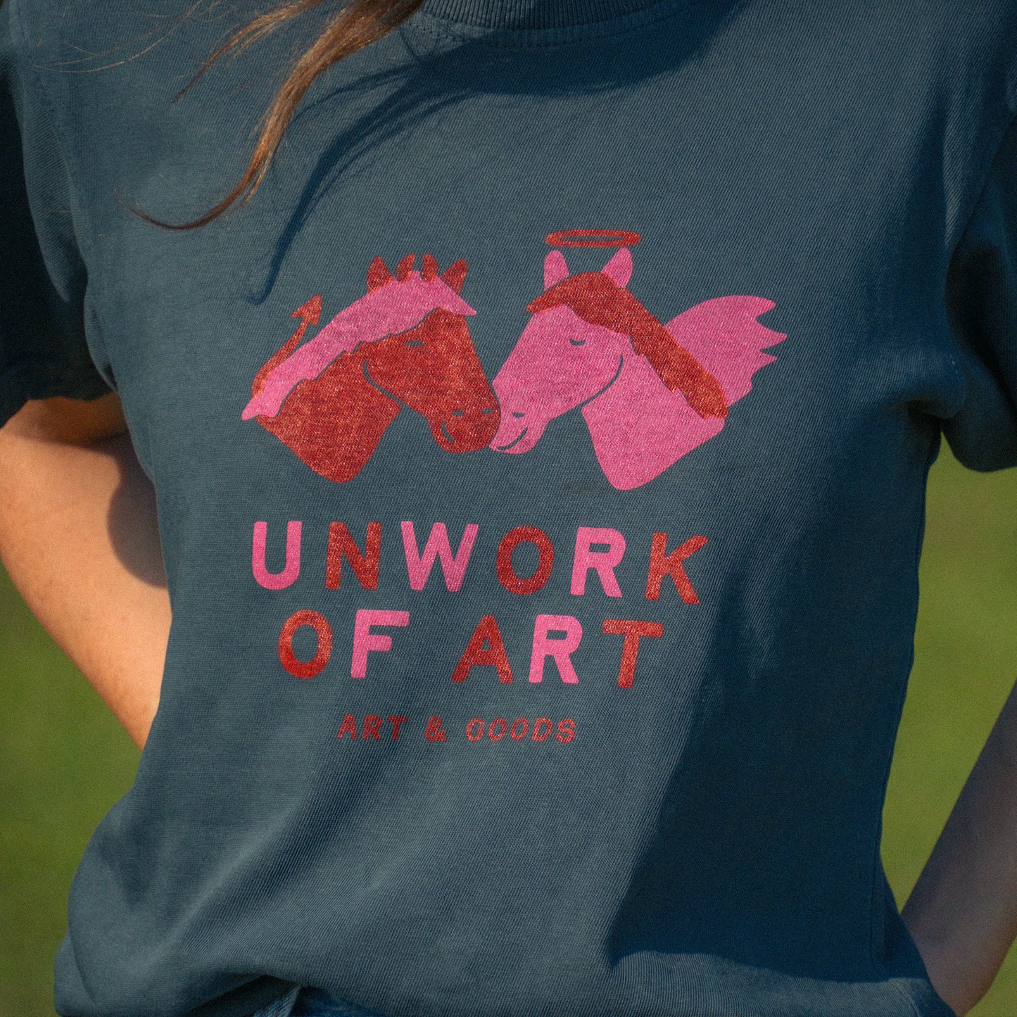 Angel & Devil Horses T-Shirt