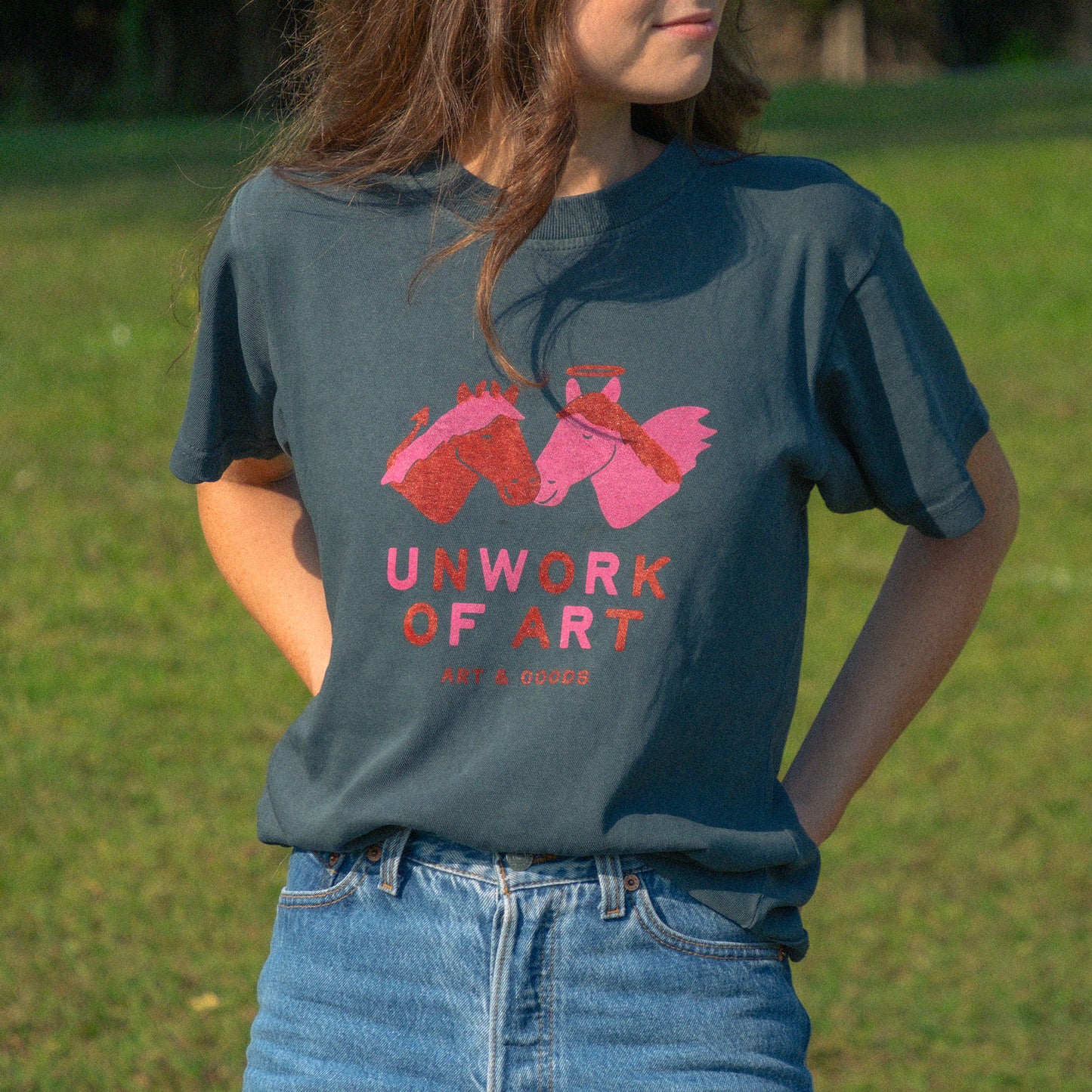 Angel & Devil Horses T-Shirt