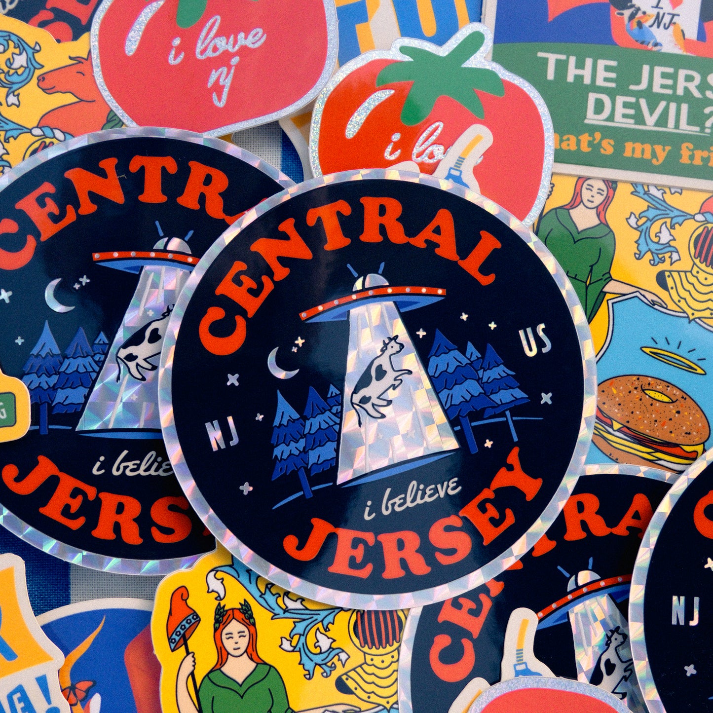 Central Jersey Sticker