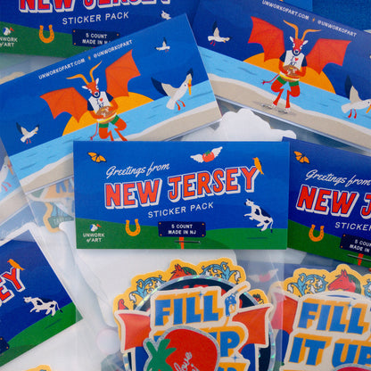 New Jersey Sticker Pack