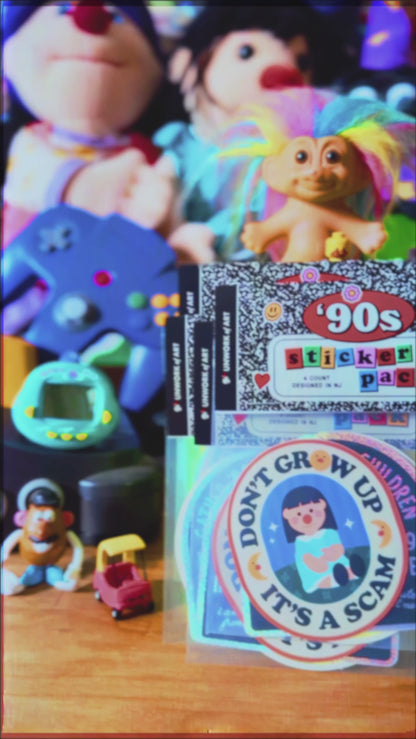 '90s Nostalgia Sticker Pack